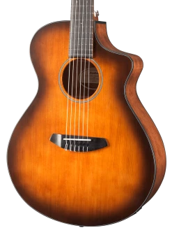Breedlove Discovery Concert CE Nylon Guitar | Satin Bourbon