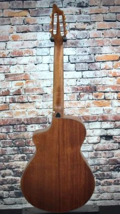 Breedlove Discovery Concert CE Nylon Guitar | Satin Bourbon