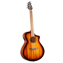 Breedlove DSCN44CEAMAM Discovery S Concert Edgeburst CE African Mahogany-African Mahogany Guitar