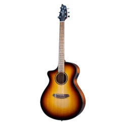 Breedlove DSCN44LCERCAM Left-Handed Discovery S Concert Edgeburst Acoustic/Electric Guitar