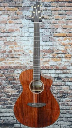 Breedlove Pursuit Exotic Concert CE Koa-Koa Guitar