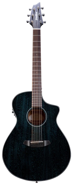 Breedlove Rainforest S Concert Midnight Blue | African Mahogany Guitar