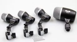 CAD Stage4 4-Piece Drum Kit Microphone Pack Microphones
