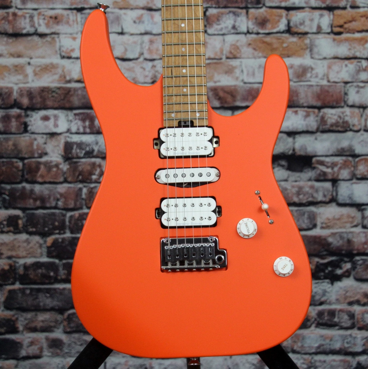 Charvel Pro-Mod DK24 HSH 2PT | Orange Crush Satin Guitar 3 Charvel Pro-Mod DK24 HSH 2PT | Orange Crush Satin Guitar