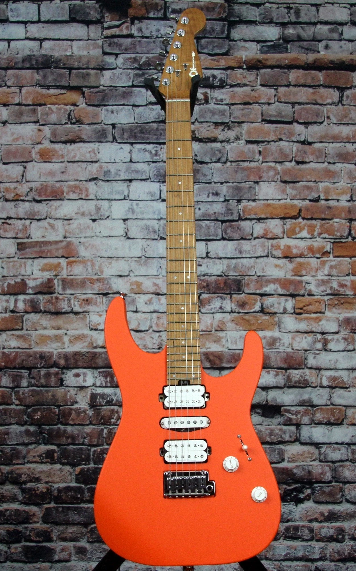 Charvel Pro-Mod DK24 HSH 2PT | Orange Crush Satin Guitar 4 Charvel Pro-Mod DK24 HSH 2PT | Orange Crush Satin Guitar