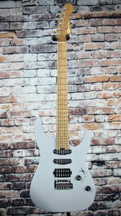 Guitar CHARVEL PRO-MOD DK24 HSS 2PT CM Satin Primer Gray
