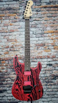 Charvel Pro-Mod San Dimas Style 1 HH FR | Neon Pink Ash