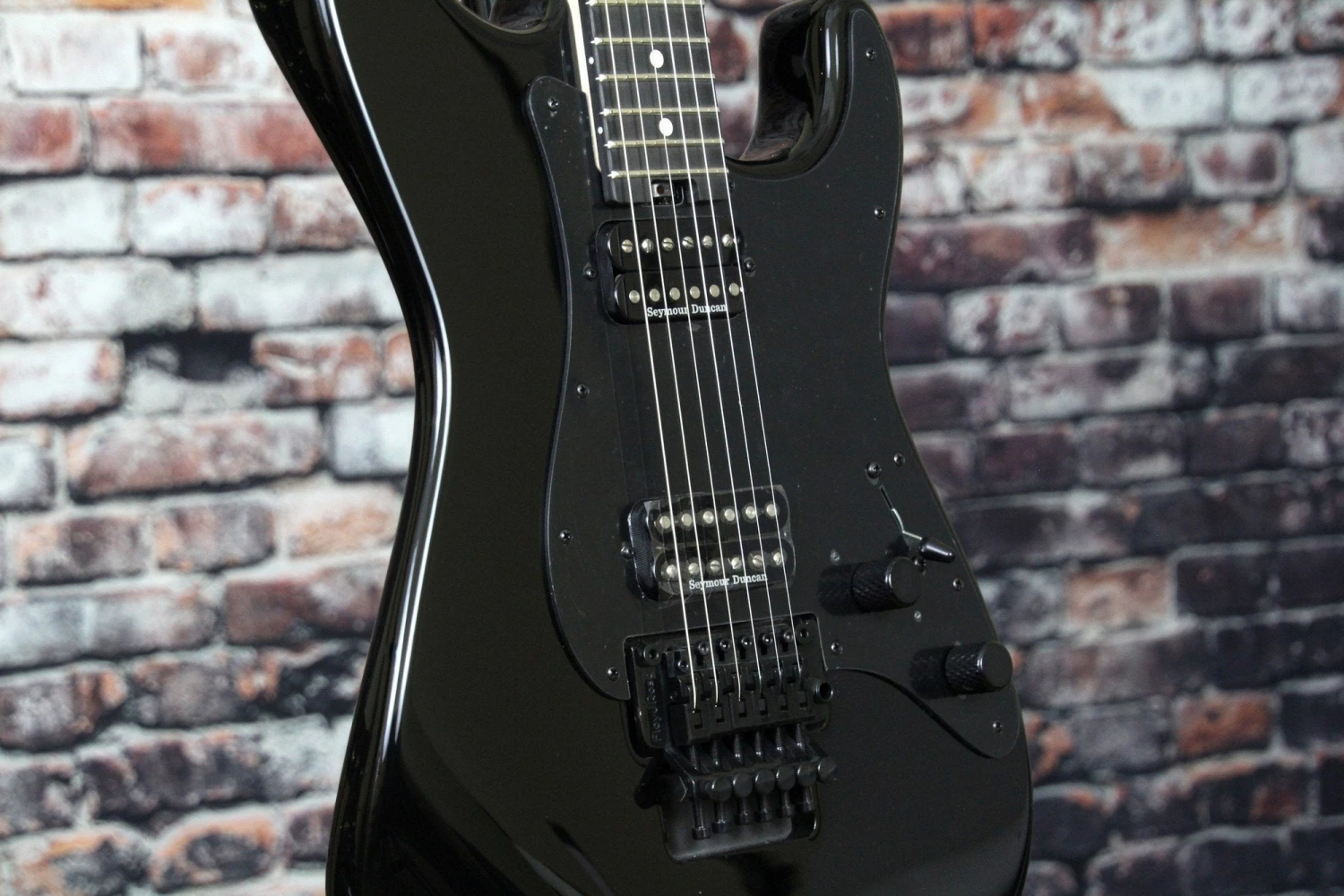 Guitar Charvel Pro-Mod So-Cal Style 1 HH FR Ebony | Gloss Black 6 Guitar Charvel Pro-Mod So-Cal Style 1 HH FR Ebony | Gloss Black