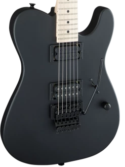 Charvel USA Select San Dimas Style 2 HH FR Pitch Black
