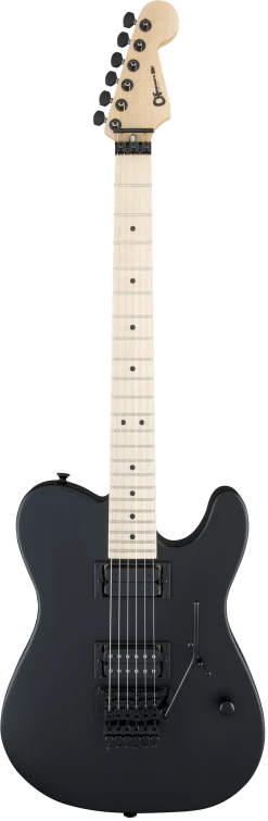 Charvel USA Select San Dimas Style 2 HH FR Pitch Black