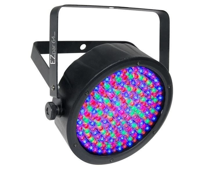 Used Light Fixtures Chauvet EZpar 64 RGBA | Battery Powered Rechargeable LED Wash Light | Black 3 Used Light Fixtures Chauvet EZpar 64 RGBA | Battery Powered Rechargeable LED Wash Light | Black