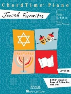 Hal Leonard ChordTime Piano - Jewish Favorites - Level 2B Piano Books