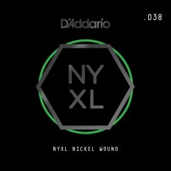 D'Addario D'Adaddrio NYXL Nickel Wound Electric Guitar String | .038 String