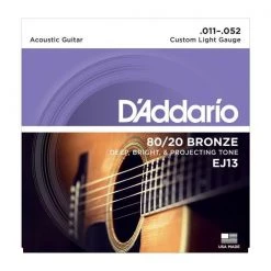 D'Addario 80/20 Bronze Acoustic Guitar Strings Guitar Accessories