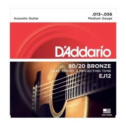 D'Addario 80/20 Bronze Acoustic Guitar Strings Guitar Accessories