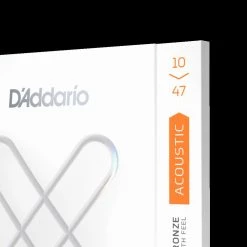 D'Addario Acoustic Phosphor Bronze, Extra Light, 10-47 | XSAPB1047 Guitar Accessories