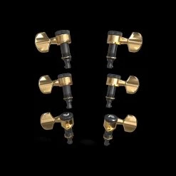 D'Addario Auto-Trim Tuning Machines | 3 X 3 | Gold