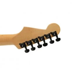D'Addario Auto-Trim Tuning Machines | 6-In-Line | Black Guitar Accessories