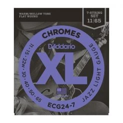 Guitar Accessories D'Addario Chromes Flat Wound Guitar Strings