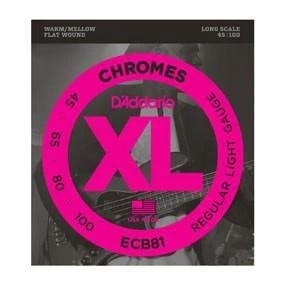 Guitar Accessories D'Addario ECB81 Chromes Bass Strings 3 Guitar Accessories D'Addario ECB81 Chromes Bass Strings