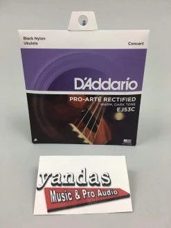 D'Addario EJ65C Pro-Arte Extruded Concert Ukulele Strings Folk Instrument Accessories