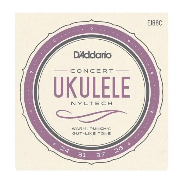 D'Addario EJ88C Nyltech Concert Ukulele Strings 3 D'Addario EJ88C Nyltech Concert Ukulele Strings