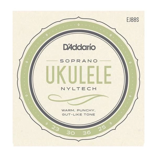 D'Addario EJ88S Nyltech Soprano Ukulele Strings 3 D'Addario EJ88S Nyltech Soprano Ukulele Strings