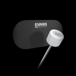 Drum Hardware D'Addario Evans EQ Double Pedal Patch, Black Nylon | EQPB2