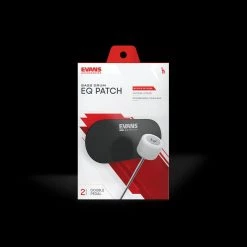 Drum Hardware D'Addario Evans EQ Double Pedal Patch, Black Nylon | EQPB2
