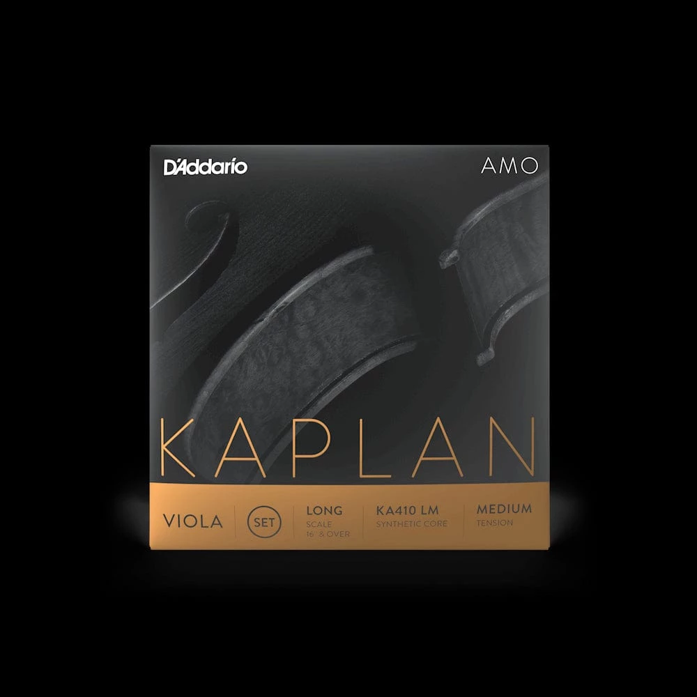 Strings D'Addario Kaplan Amo Viola String Set, Long Scale, Medium Tension | KA410 LM 3 Strings D'Addario Kaplan Amo Viola String Set, Long Scale, Medium Tension | KA410 LM
