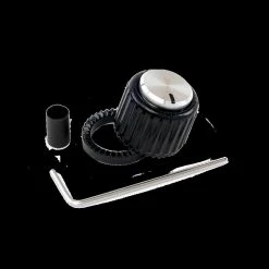 Guitar Accessories D'Addario LokNob Large - Black/Silver