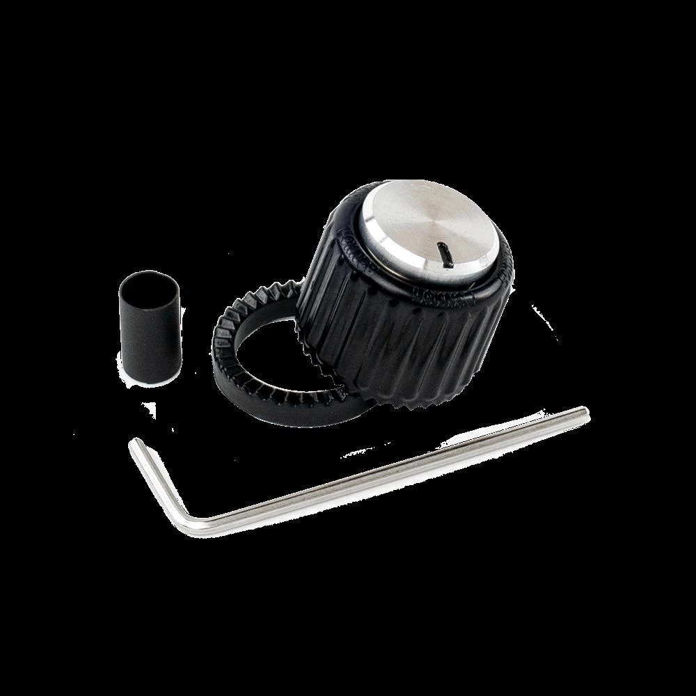 Guitar Accessories D'Addario LokNob Large - Black/Silver 3 Guitar Accessories D'Addario LokNob Large - Black/Silver