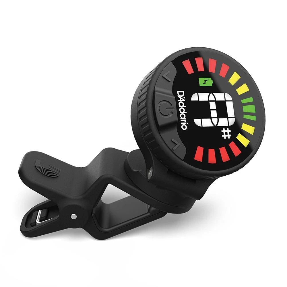 Tuners D'Addario Nexxus 360 Rechargeable Headstock Tuner 5 Tuners D'Addario Nexxus 360 Rechargeable Headstock Tuner