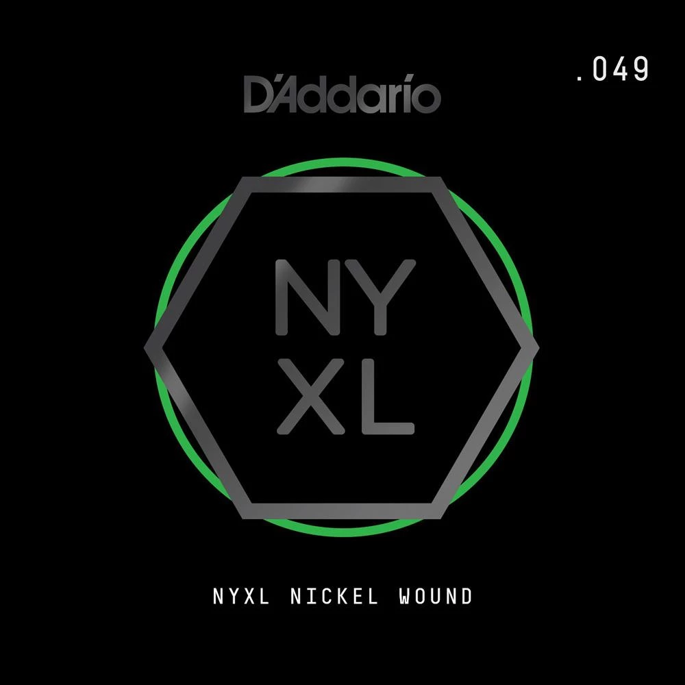 D'Addario Nickel Wound .049 String Guitar Accessories 3 D'Addario Nickel Wound .049 String Guitar Accessories