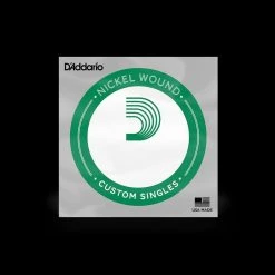 D'Addario NW021 Nickel Wound Electric Guitar Single String, .021 Guitar Accessories