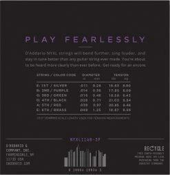 D'Addario NYXL Electric Guitar Strings | Medium