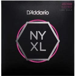 D'Addario NYXL Long Scale Bass Strings | Regular Light Guitar Accessories