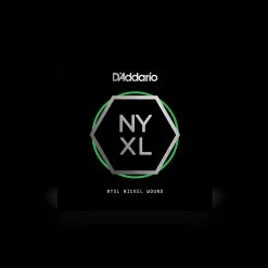 D'Addario NYXL Nickel Wound Electric Guitar Single String, .022 | NYNW022 Guitar Accessories