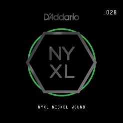 Guitar Accessories D'Addario NYXL Nickel Wound Electric Guitar String | .028 String