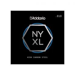 D'Addario NYXL Single Plain Carbon Steel Guitar String Guitar Accessories
