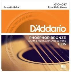 D'Addario Phosphor Bronze Acoustic Guitar Strings