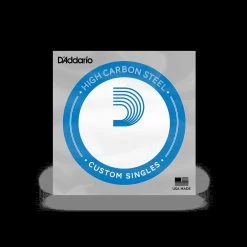 D'Addario Plain Steel Guitar Single .009 String - 5-pack | PL009-5 Guitar Accessories
