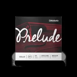 Strings D'Addario Prelude Cello Single A String, 3/4 Scale, Medium Tension | J101134M