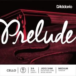 D'Addario Prelude Cello Single G String, 3/4 Scale, Medium Tension 5 D'Addario Prelude Cello Single G String, 3/4 Scale, Medium Tension