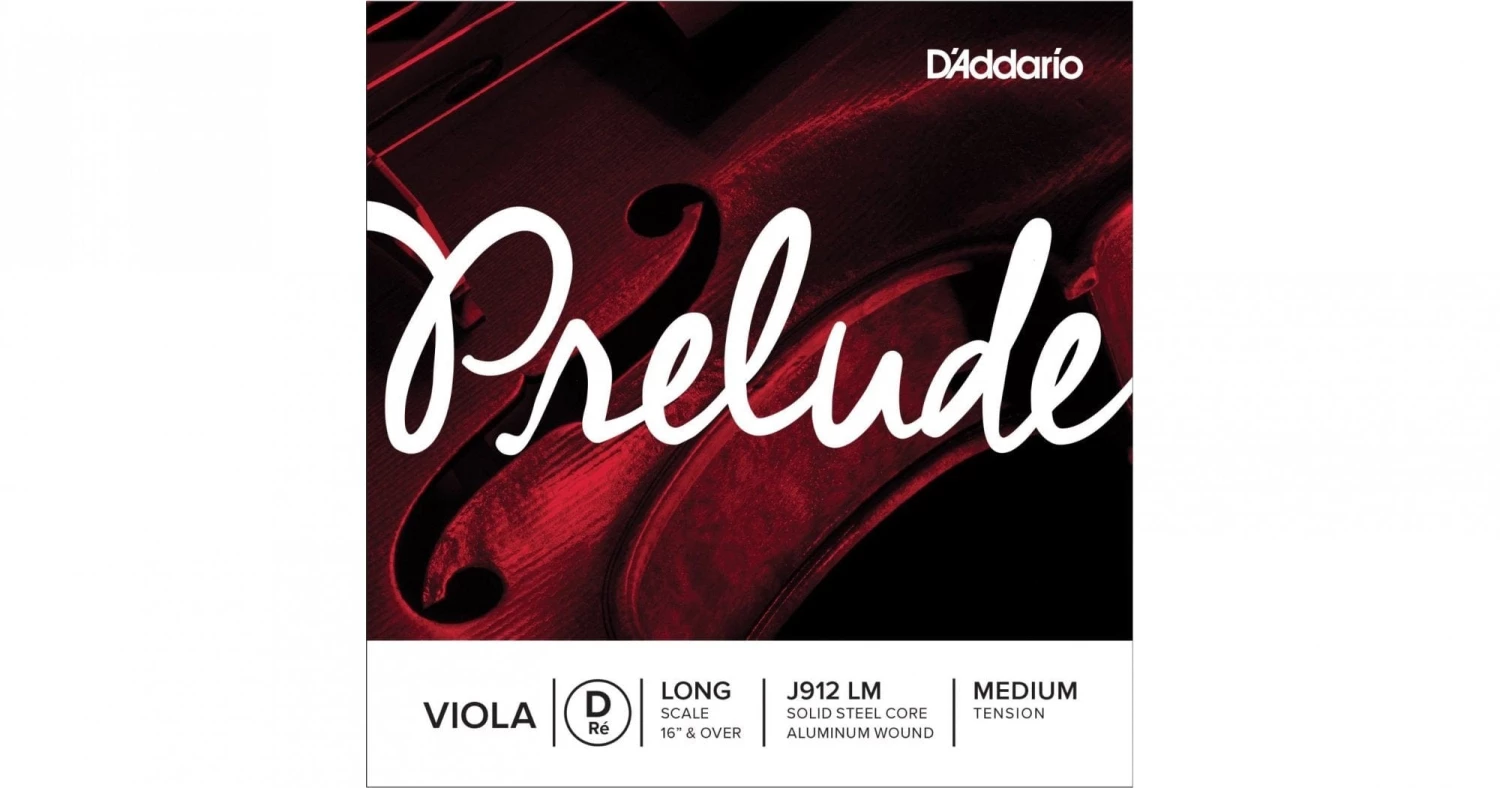 D'Addario Prelude Viola Single D String, Long Scale, Medium Tension 3 D'Addario Prelude Viola Single D String, Long Scale, Medium Tension