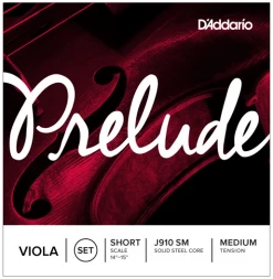 D'Addario Prelude Viola String Set | Short Scale | Medium Tension