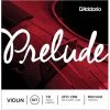 D'Addario Prelude Violin String Set, 1/8 Scale, Medium Tension Strings