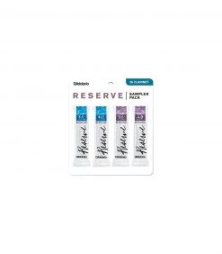 Reeds D'Addario Reserve Bb Clarinet Reed Sampler Pack, 3.5+/4.0 | DRS-C355