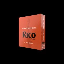 D'Addario Rico Soprano Sax Reeds, Strength 2, 3-pack | RIA0320 Woodwinds