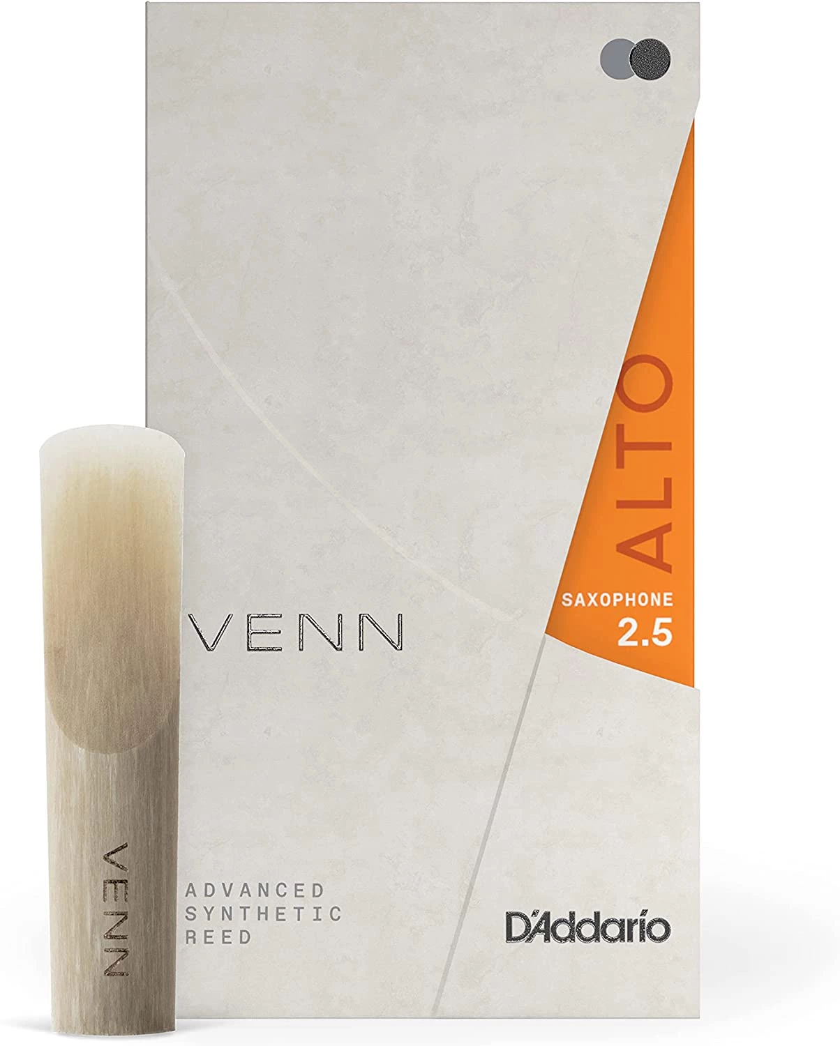 D'Addario VENN Alto Saxophone Reed 2.5 | VAS0125 3 D'Addario VENN Alto Saxophone Reed 2.5 | VAS0125
